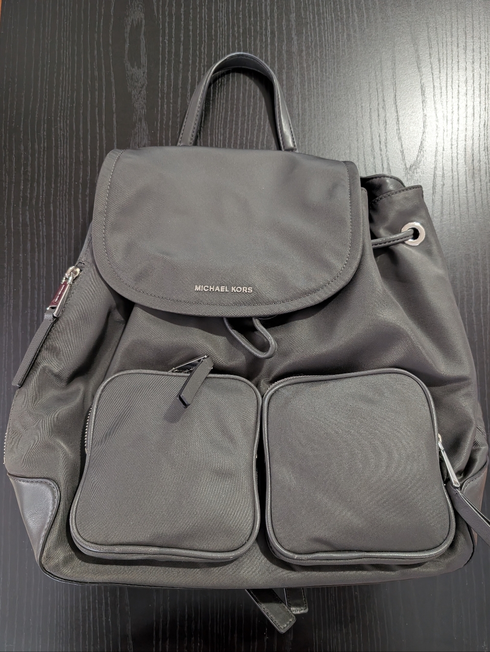 Michael Kors Cara Backpack-Slate